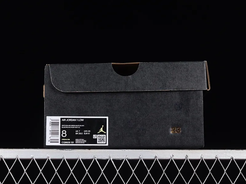 All categories Air Jordan Jordan series basketball shoes Air Jordan 1 Low G version pure original Air Jordan 1 Low AJ1 Joe 1 Tiffany green low-top cultural leisure sports sneakers CQ9828-131